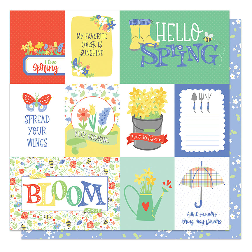 Showers and Flowers | Photo Play Paper Co.