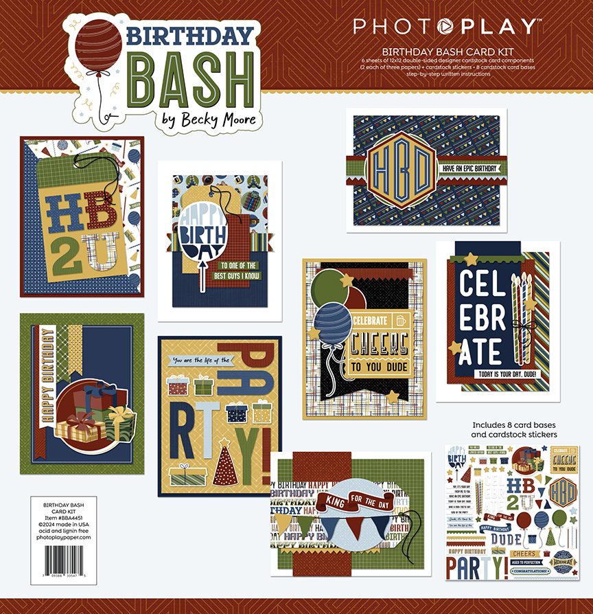 Photoplay Luke 2 Collection 12x12 Scrapbook Paper 4x6 Cards