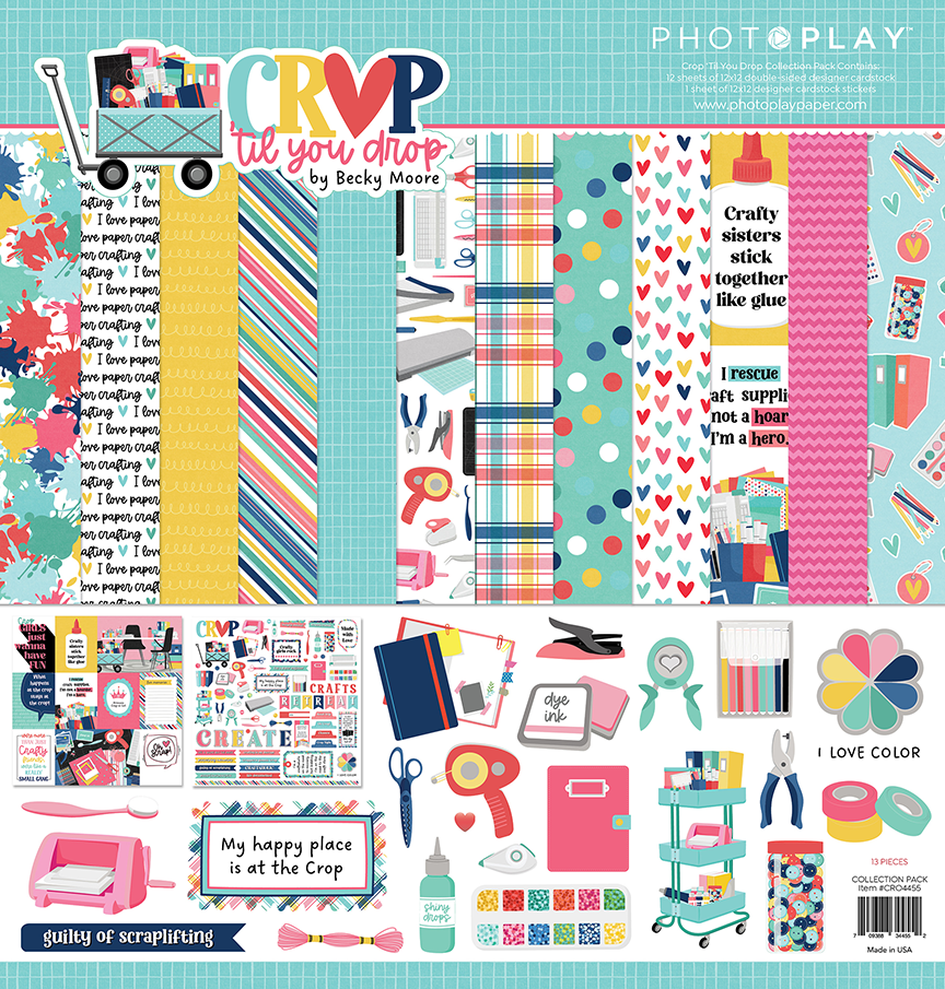 Dream Big 12x12 Cardstock - Super Cute  Printable paper patterns,  Scrapbook patterns, Print design pattern